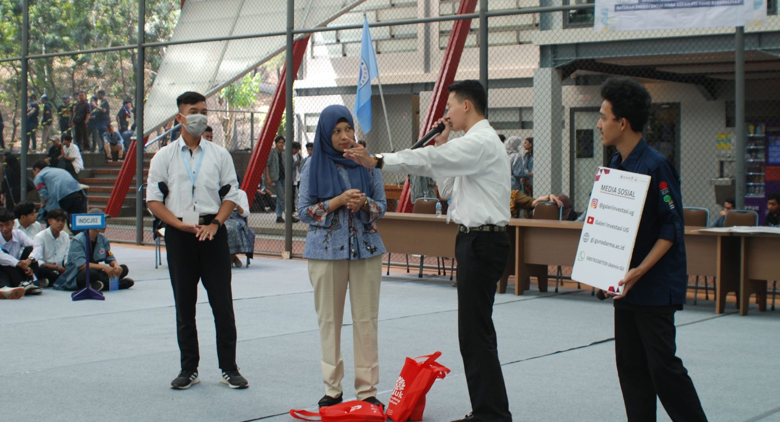 Sosialisasi Galeri Investasi di PKKMB 2023