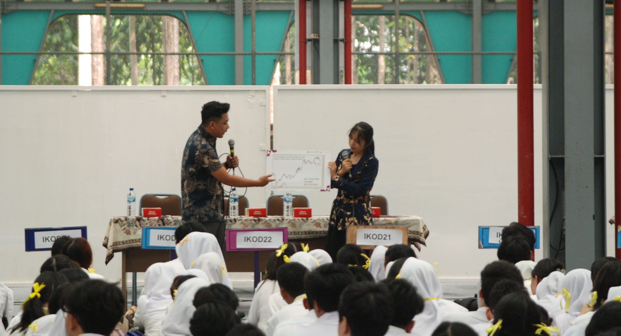 Sosialisasi Galeri Investasi di PKKMB 2023