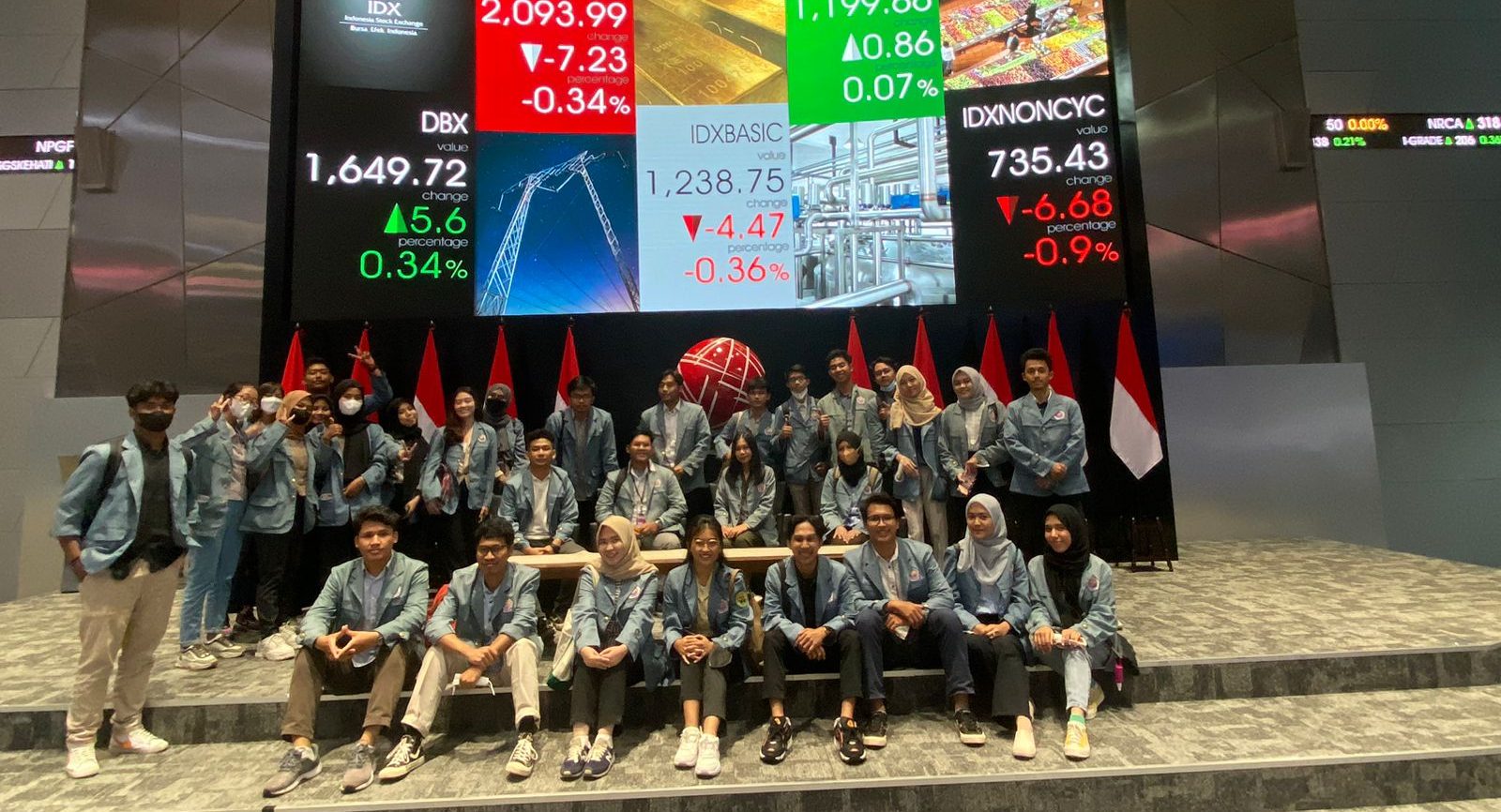 Kunjungan Galeri Investasi Universitas Gunadarma ke Bursa Efek Indonesia (BEI) 2023